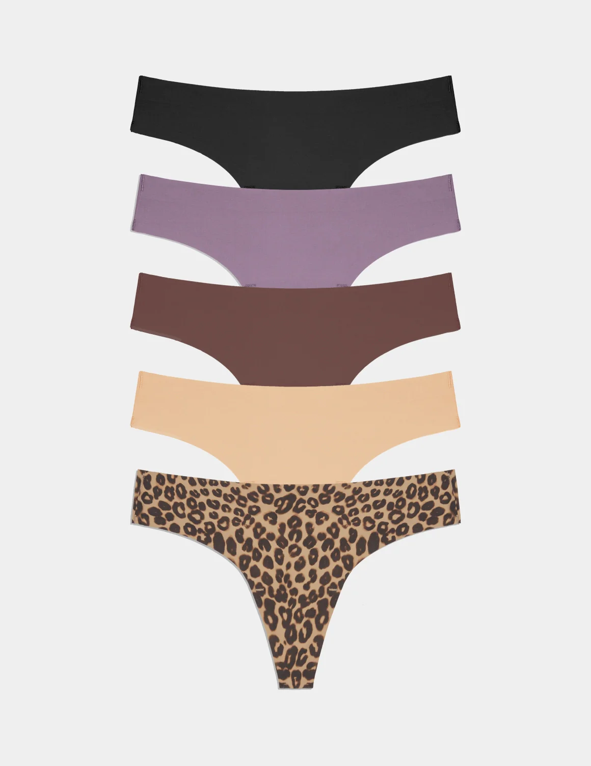 Essential No-Show Thong 5-Pack - Image 16