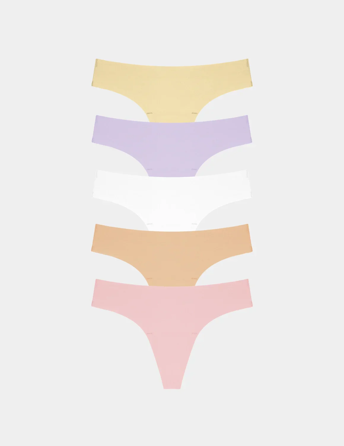 Essential No-Show Thong 5-Pack - Image 4