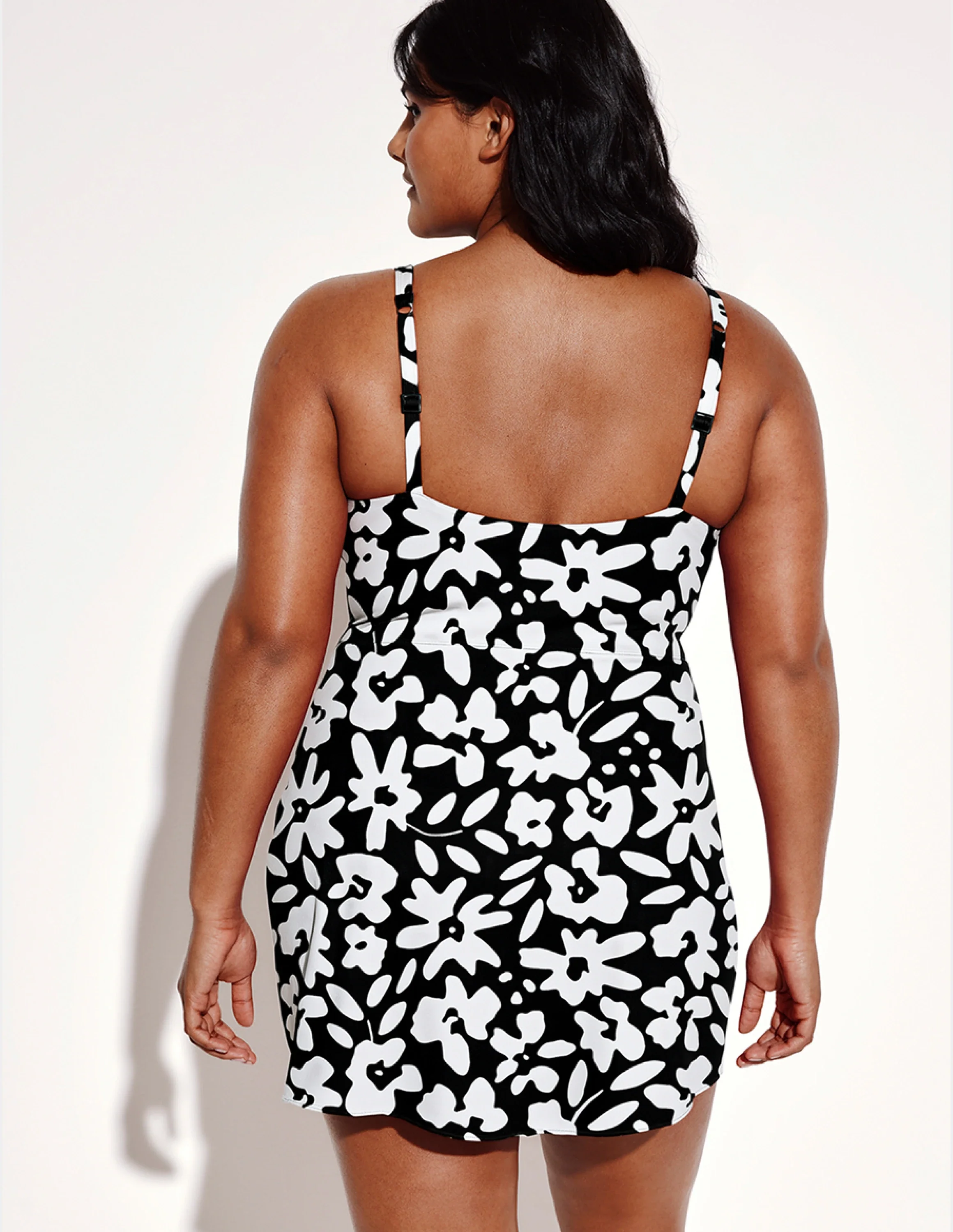 Leakproof Sculpt Deep V Swim Dress - Image 10