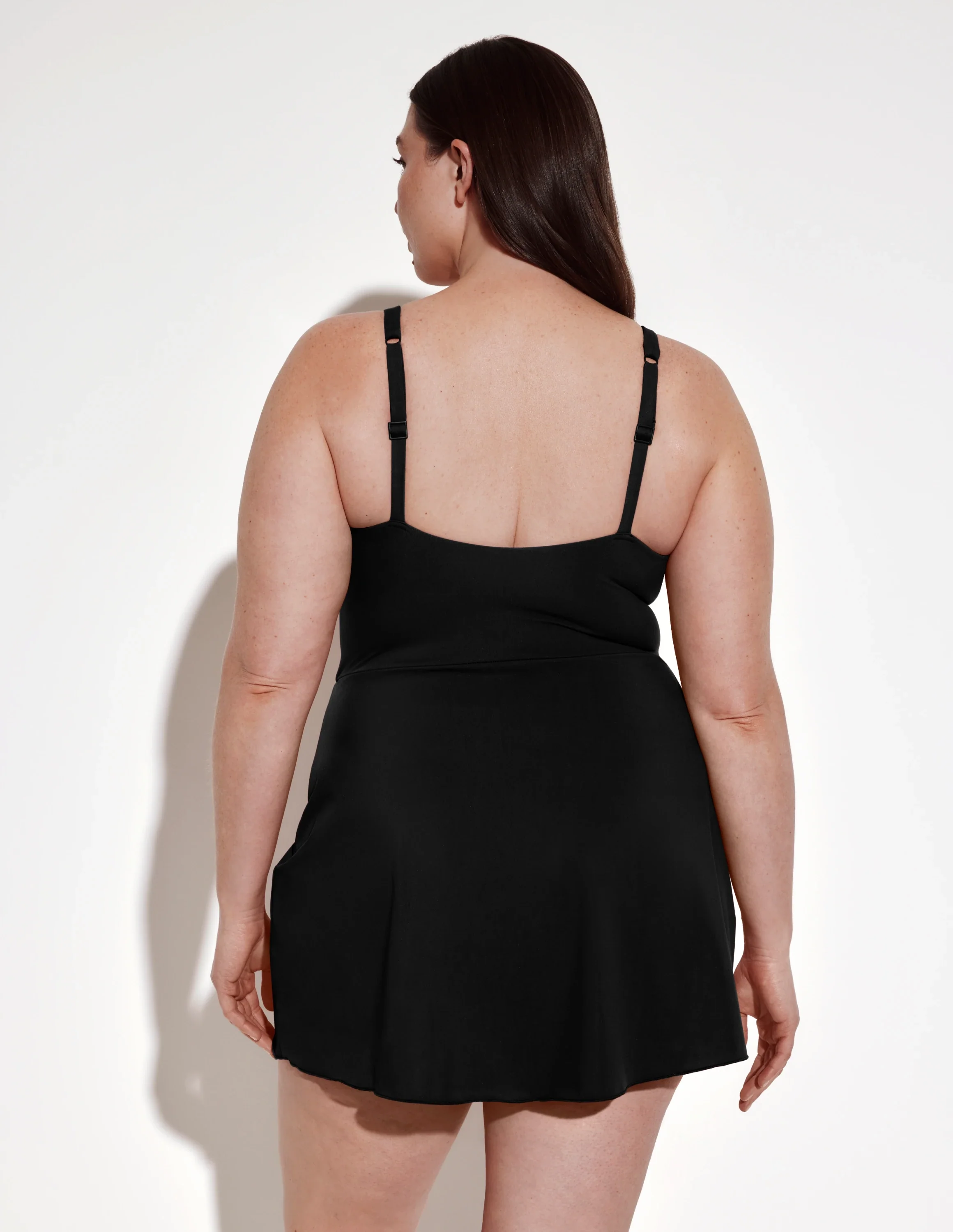 Leakproof Sculpt Deep V Swim Dress - Image 3