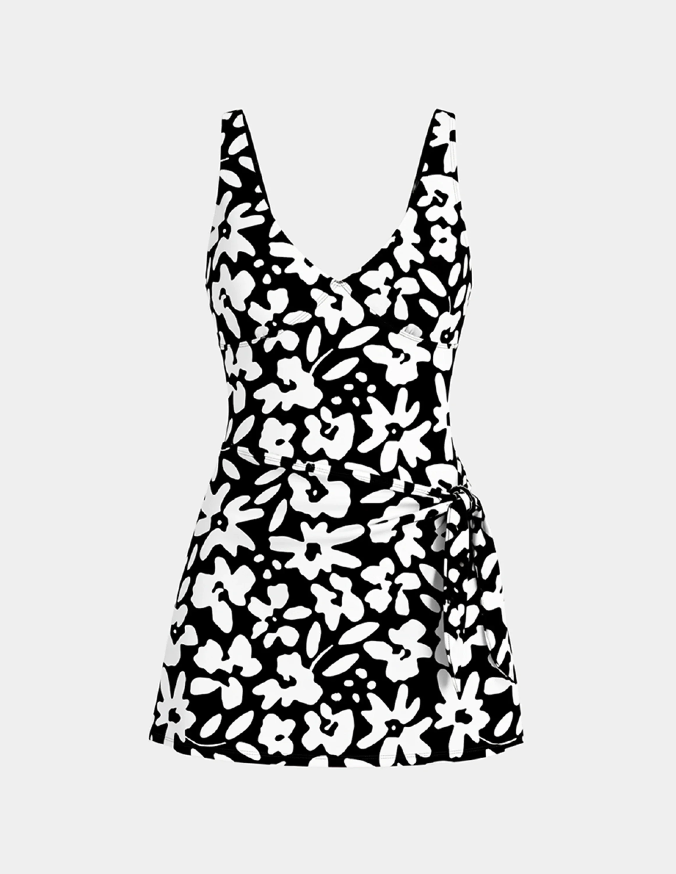 Leakproof Sculpt Deep V Swim Dress - Image 9
