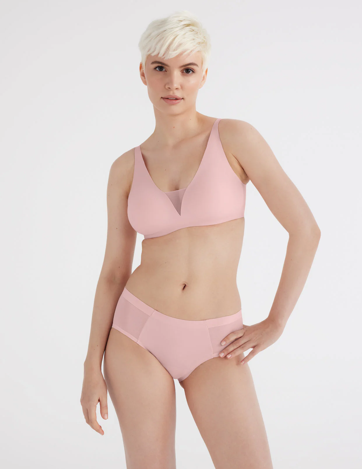 Light Leakproof No-Show Mesh Boyshort - Last Call - Image 6
