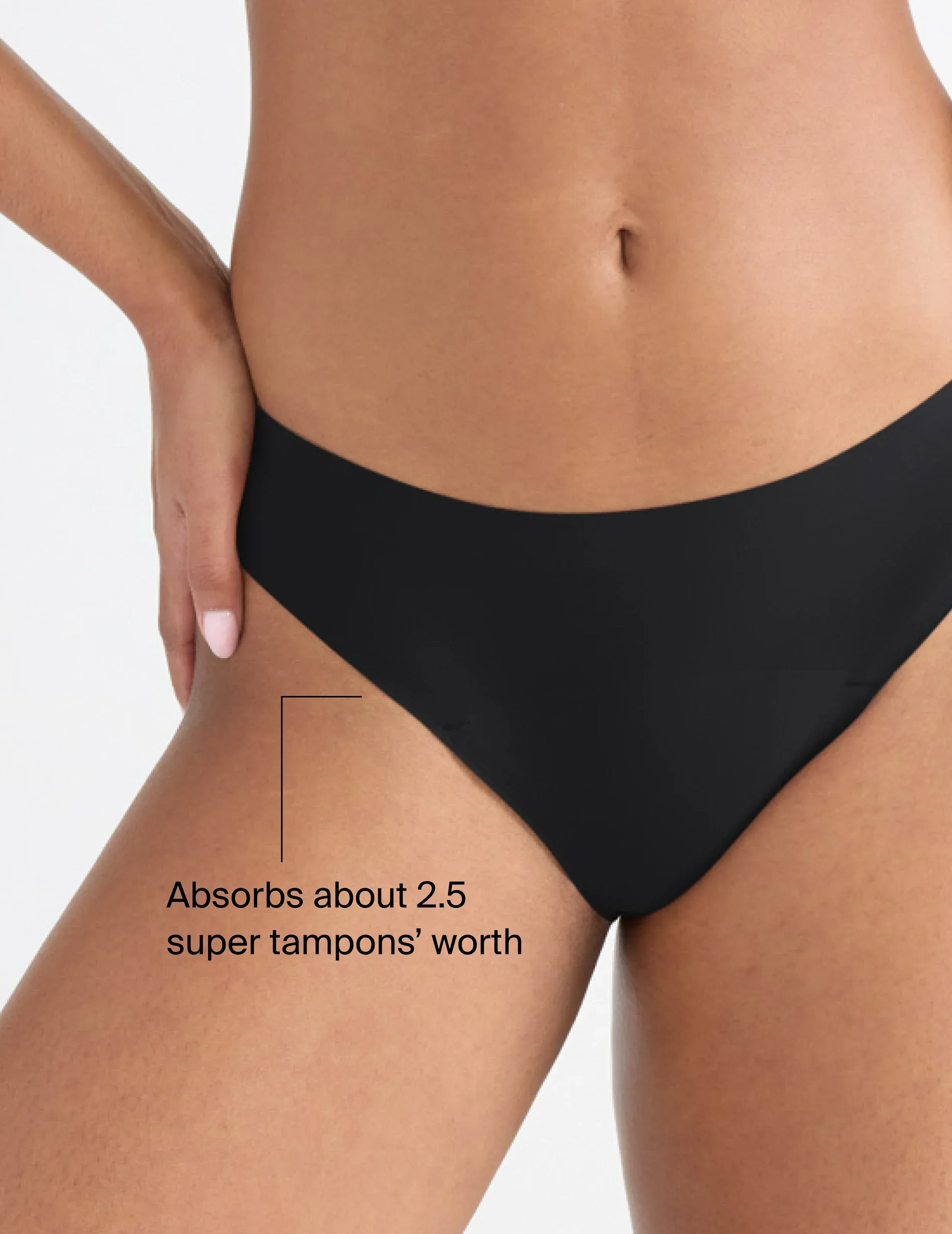 Light Leakproof UltraThin No-Show Thong - Image 60