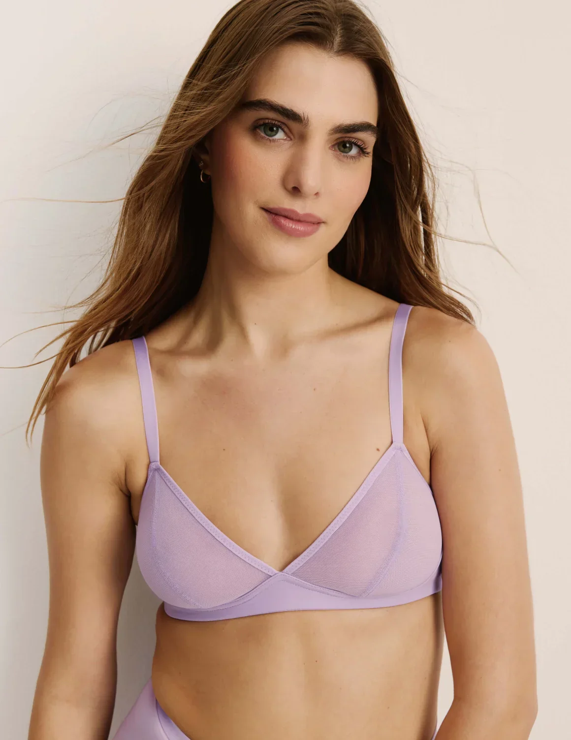 Mesh Deep V Bra - Image 7