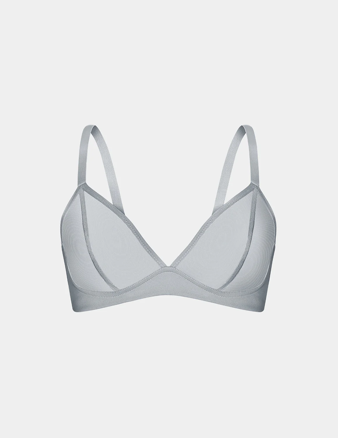 Mesh Deep V Bra - Last Call - Image 43