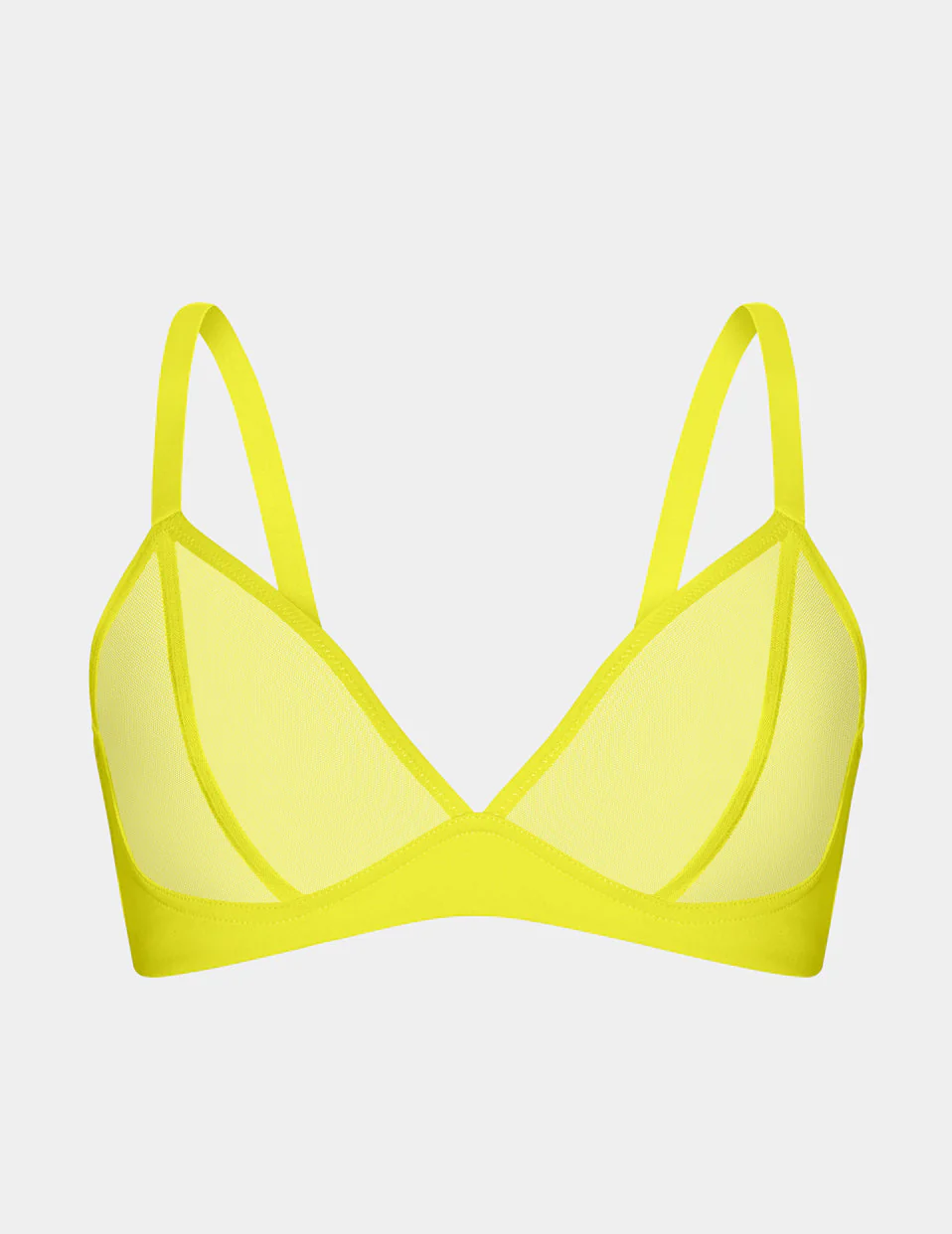 Mesh Deep V Bra - Last Call - Image 44