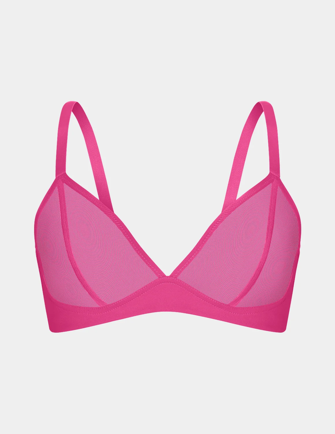 Mesh Deep V Bra - Image 31