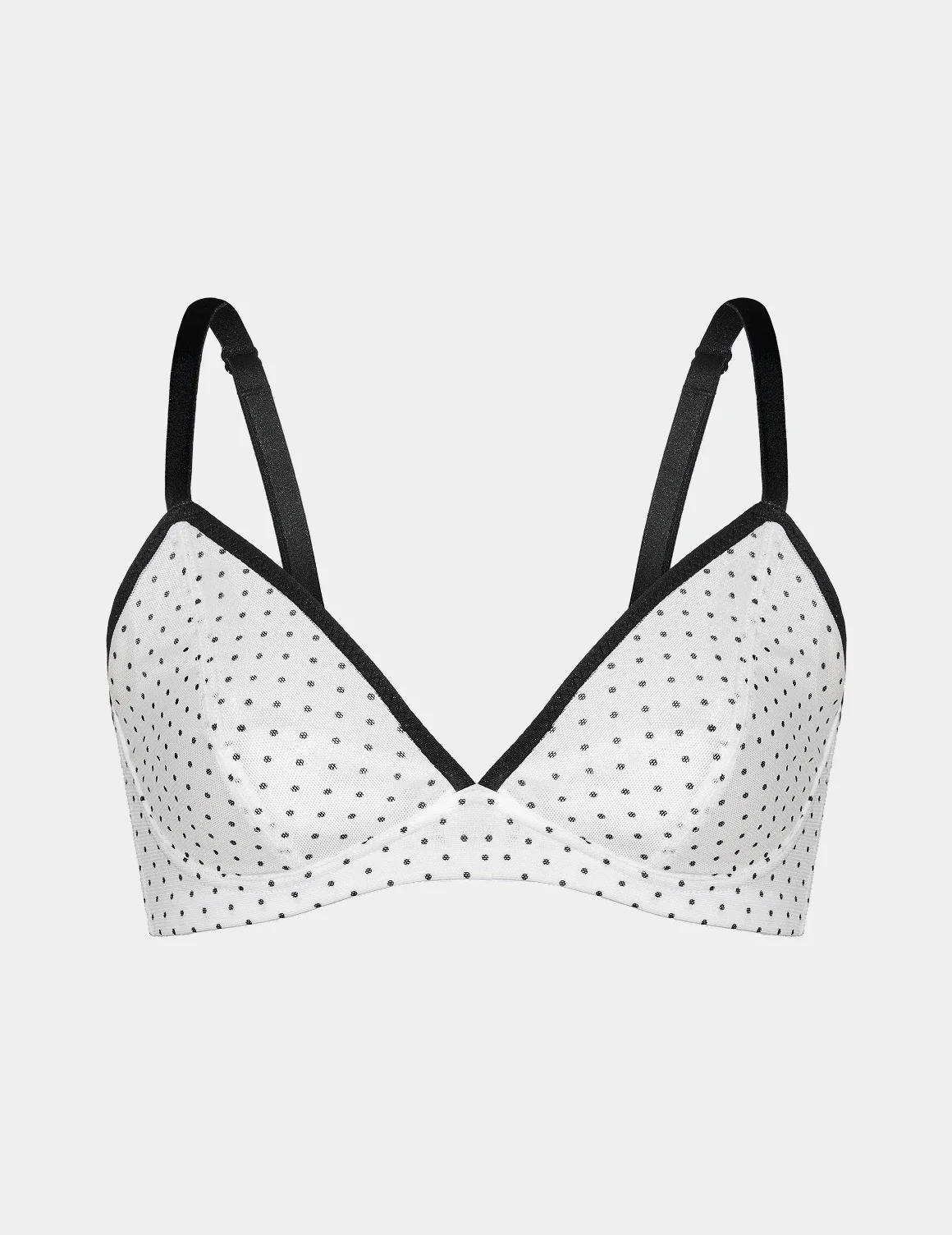 Mesh Deep V Bra - Image 35