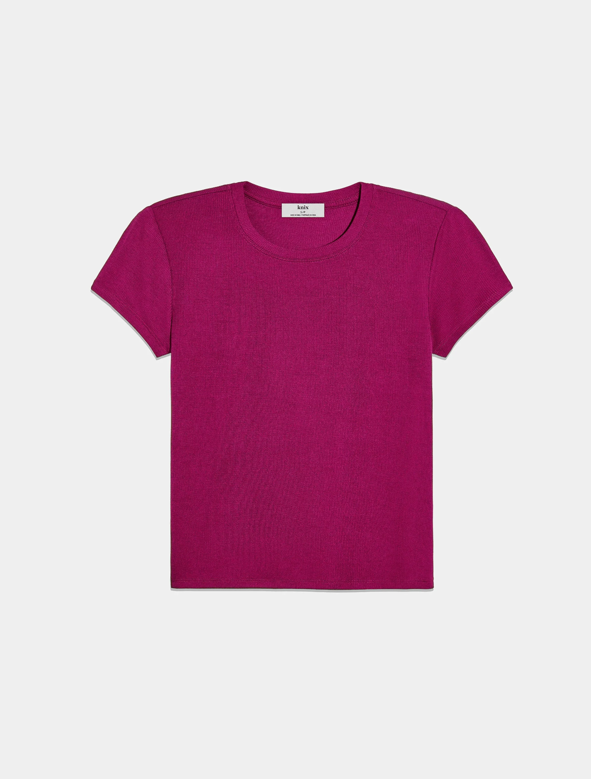 Modal Rib T-Shirt - Image 20