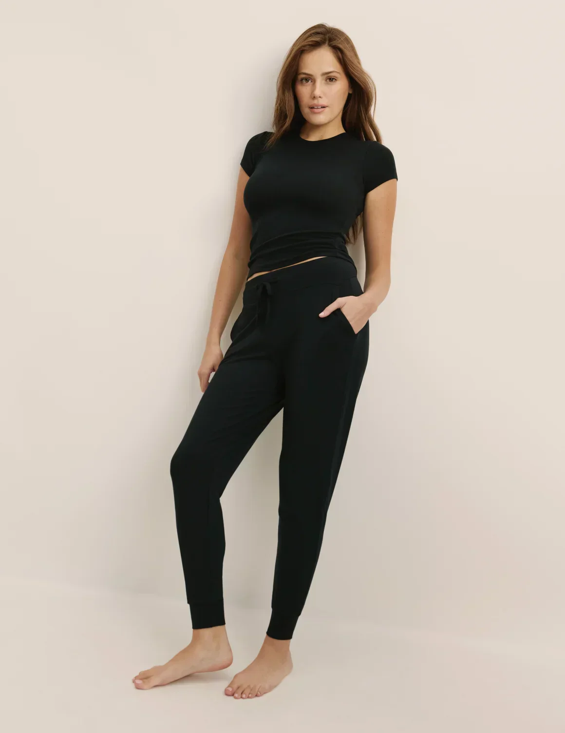 Modal Rib T-Shirt - Image 38