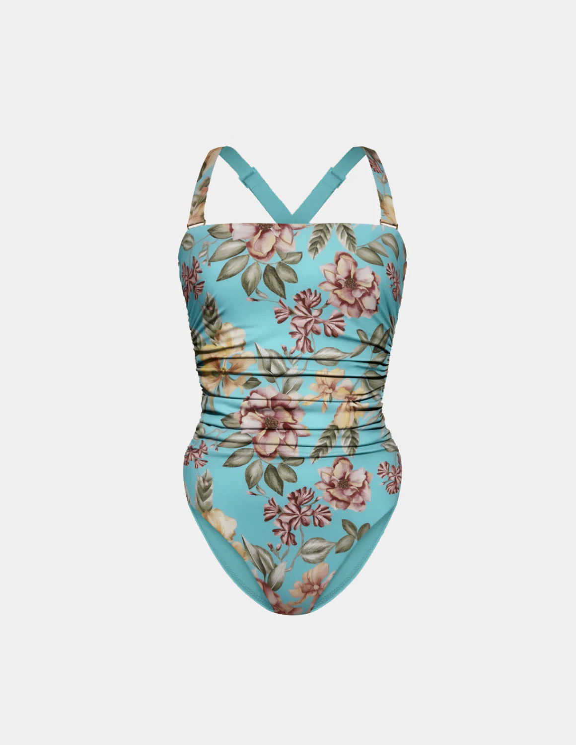 Sculpt Ruched One Piece Swimsuit - Image 4