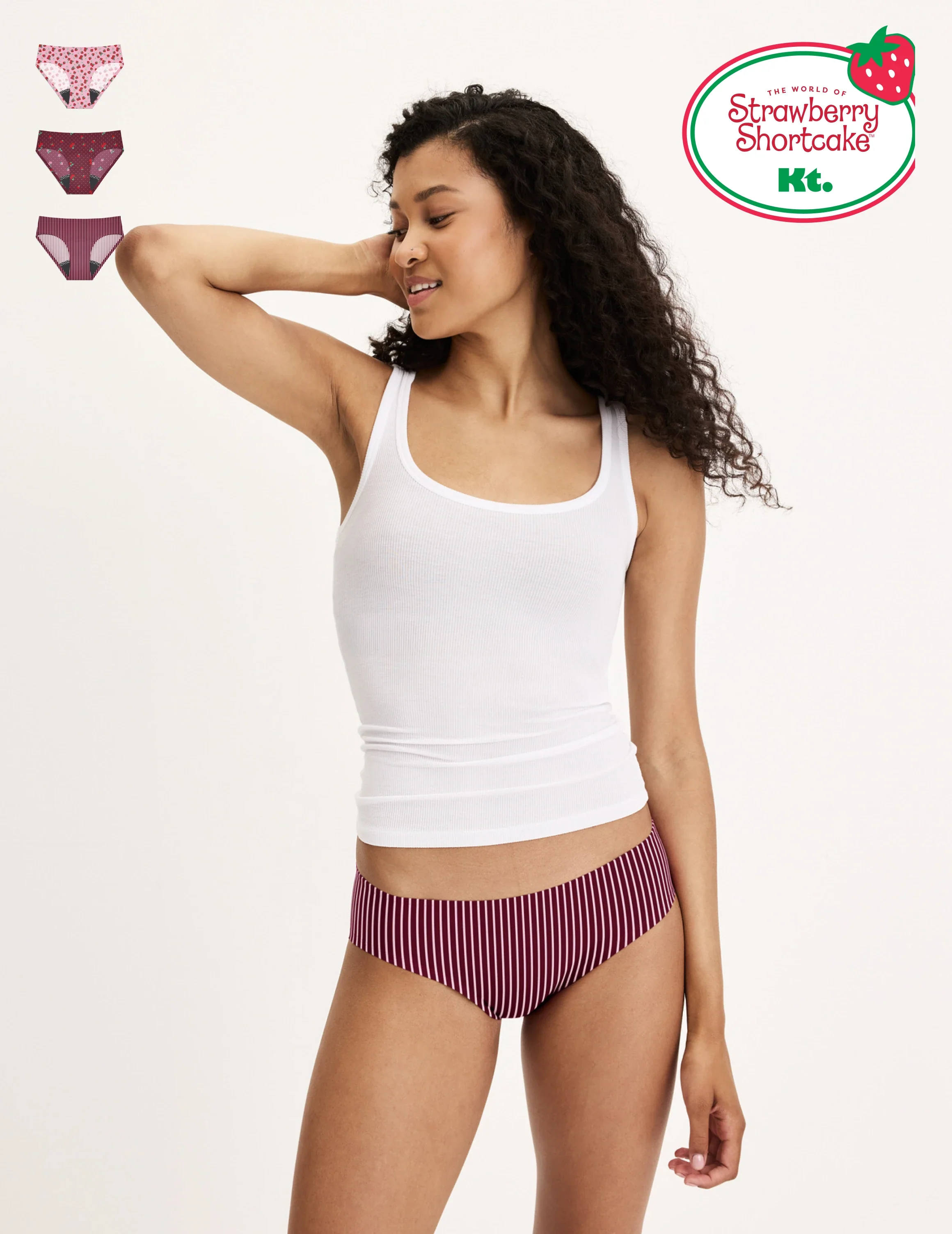 Teen Leakproof UltraThin No-Show Bikini 3-Pack - Image 75