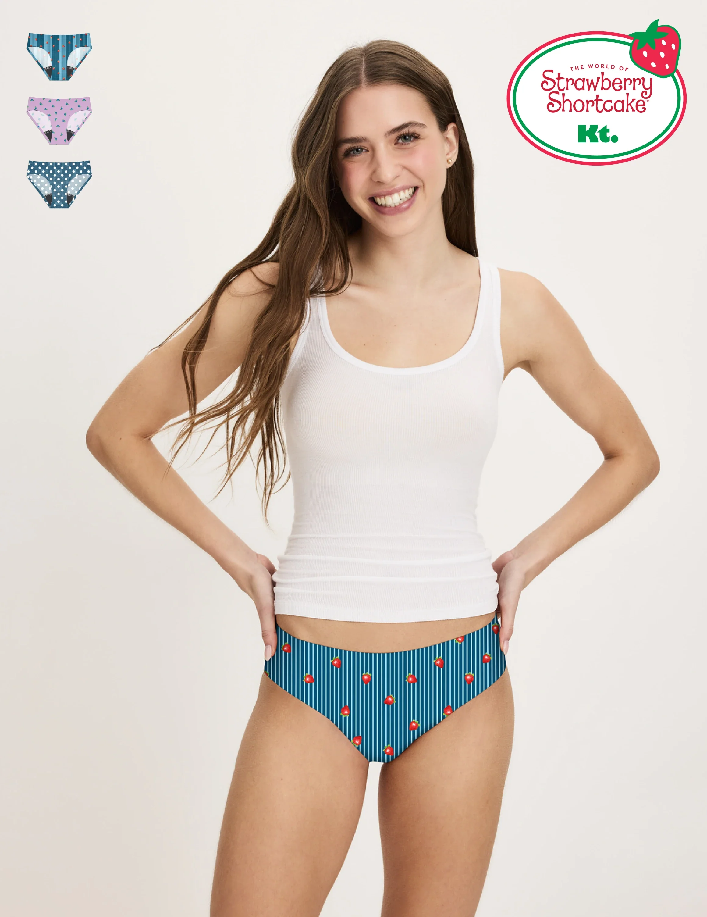 Teen Leakproof UltraThin No-Show Bikini 3-Pack - Image 77