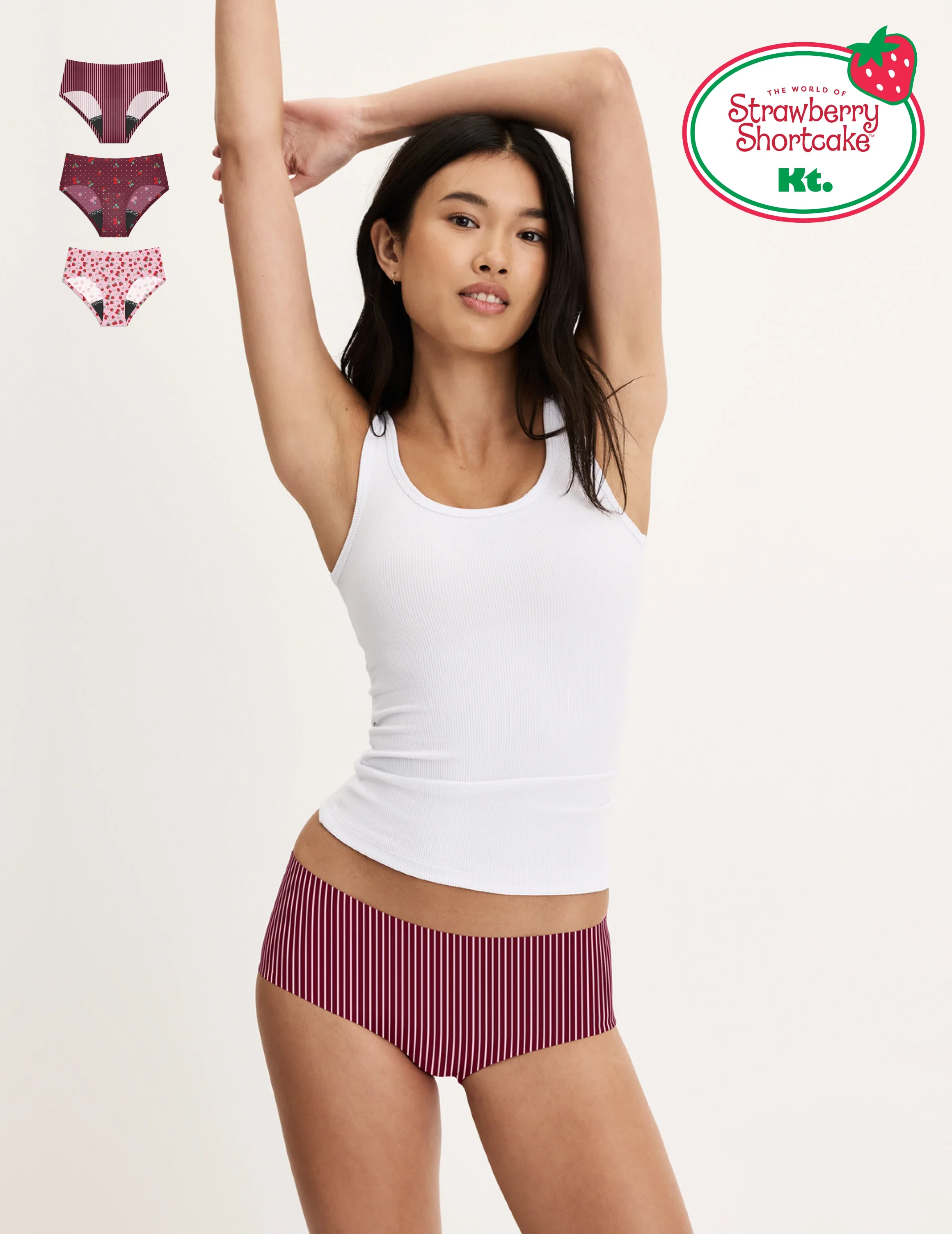 Teen Leakproof UltraThin No-Show Boyshort 3-Pack - Image 64